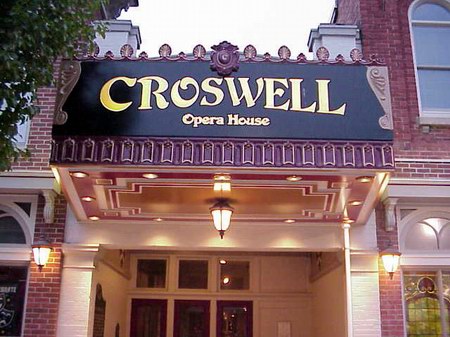 Croswell Opera House - Main Entrance Now (newer photo)